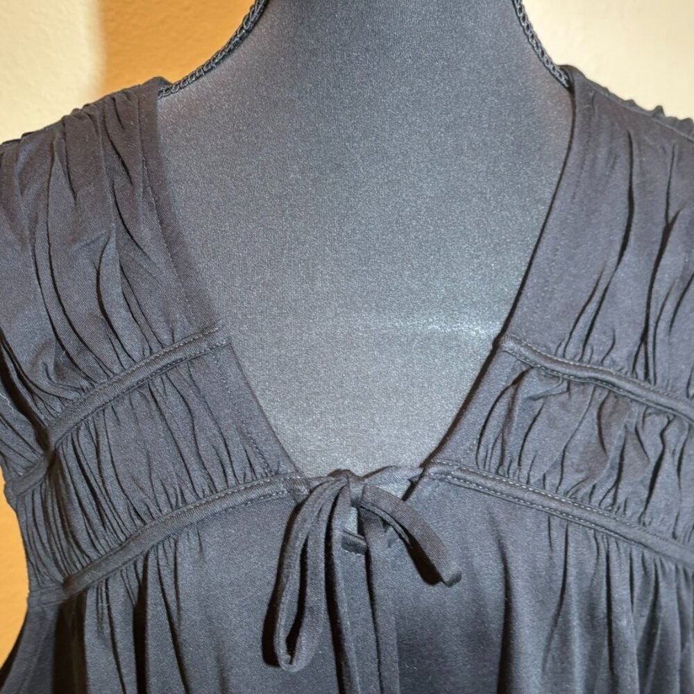 NWT Loft Tunic Top Black Sleeveless - Picture 5 of 12